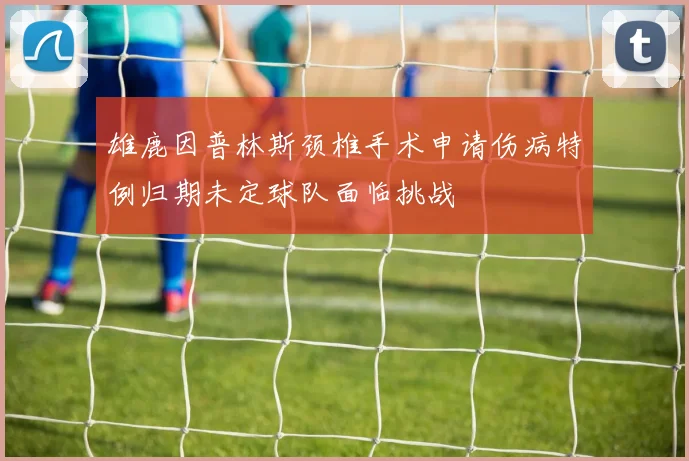 雄鹿因普林斯颈椎手术申请伤病特例归期未定球队面临挑战